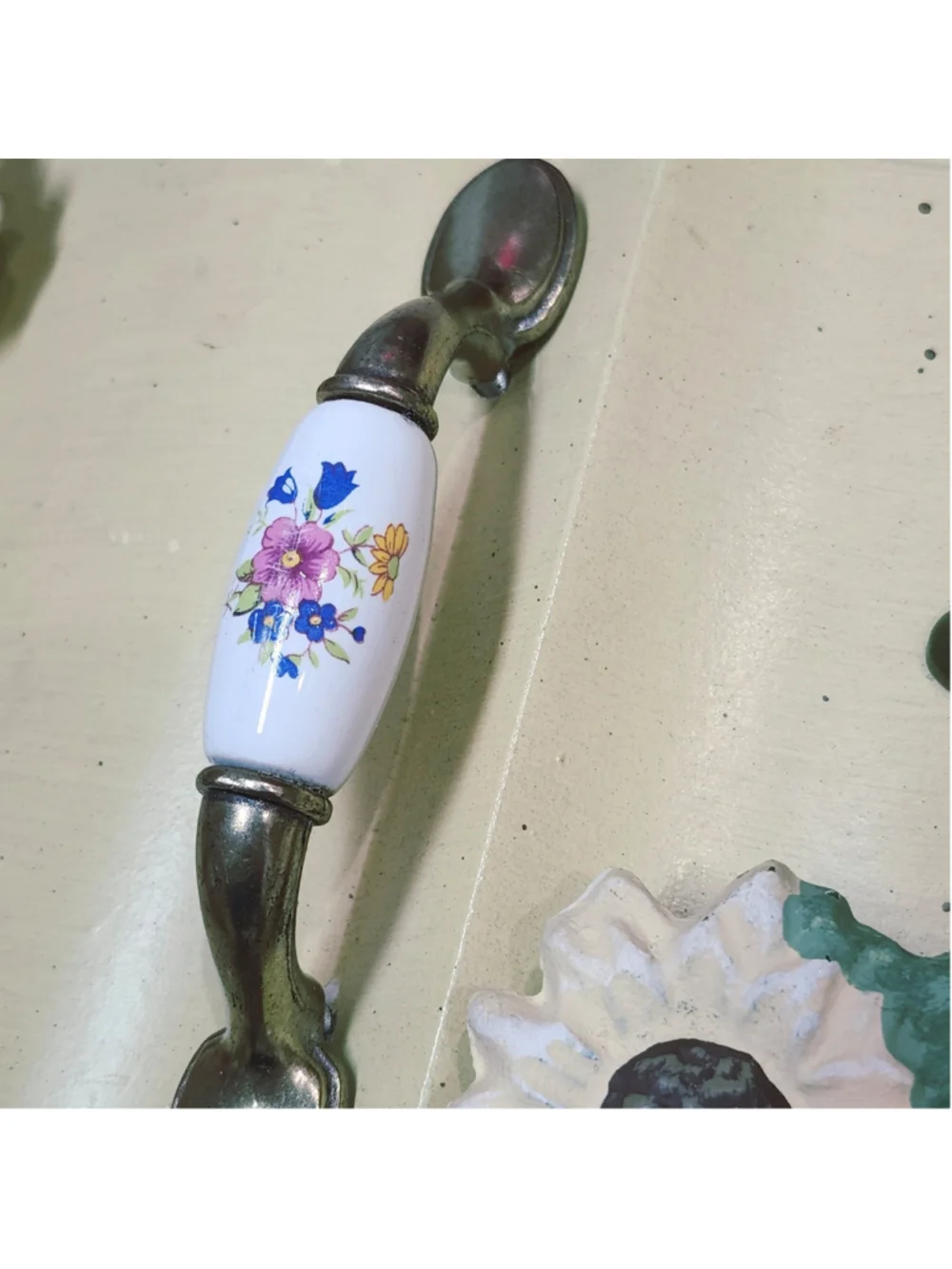 Handmade wall knob hook shelf repurposed drawer front